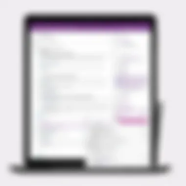 Explore OneNote's Task Management Features OneNote interface showcasing to-do list features
