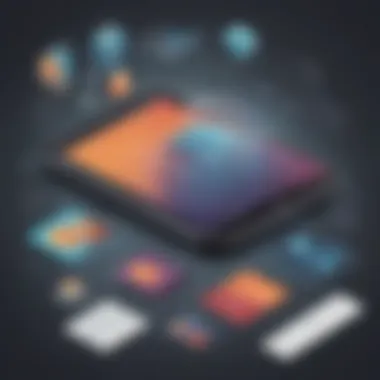 Tailored Learning Journeys Illustration depicting personalized tutorial experiences