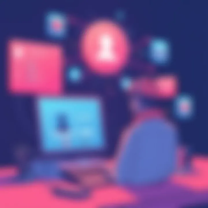 Empathy in UX Design Illustration of empathy in design with user-focused elements