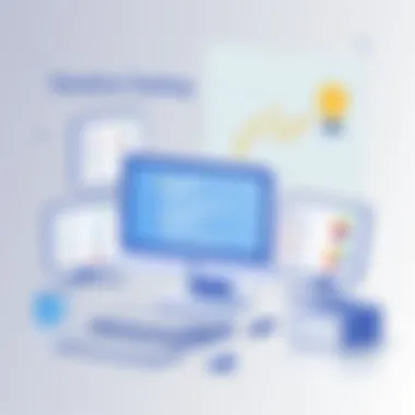 Iterative Testing in UX Visual representation of iterative testing in user experience