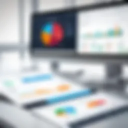 Dashboard displaying product management metrics