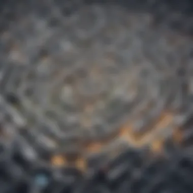 Navigating Revenue Churn Like a Complex Maze Illustration showcasing revenue churn as a maze with multiple exits
