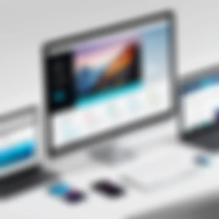 A responsive website displayed on various devices to show adaptability.