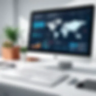 Leveraging Digital Marketing A dynamic digital marketing campaign in action