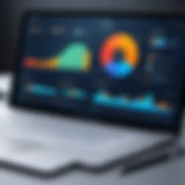 Key Marketing Metrics Overview Visual representation of key marketing metrics
