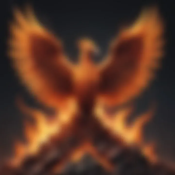 Evolution of a Phoenix Rising from Ashes