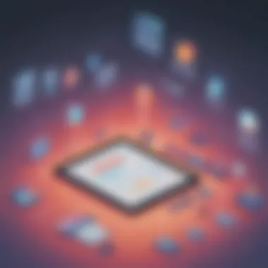 Boosting User Engagement Illustration highlighting tutorial impact on app engagement