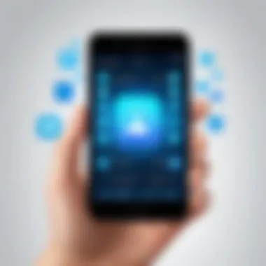 Enhancing User Engagement in Mobile Applications Conceptual image illustrating user engagement in apps