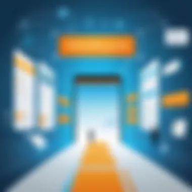 The Onboarding Journey Illustration depicting the onboarding journey