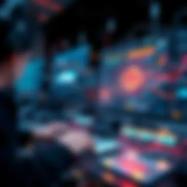 Harnessing Advanced Technology An abstract representation of advanced technology usage.
