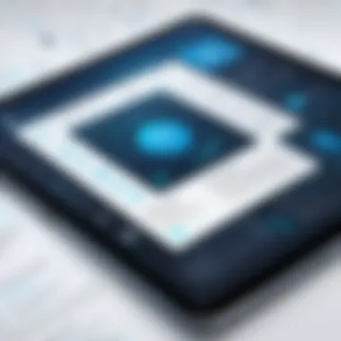 Intuitive Navigation in UX Design A user interface showcasing intuitive navigation elements