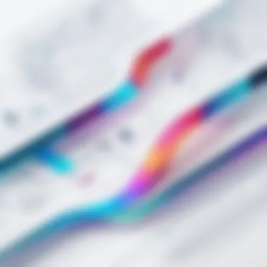 Illustration showcasing interaction flows in UX design
