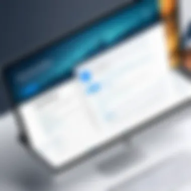 Implementing Accessibility in Web Design Illustration of accessibility features in web design.