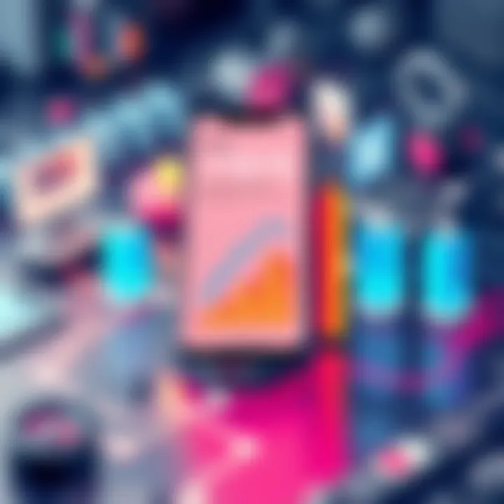 User demographics infographic for app usage