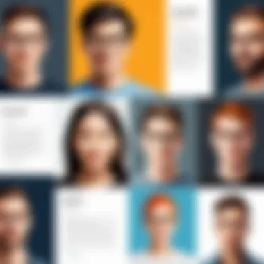 Visual representation of the user persona creation journey.