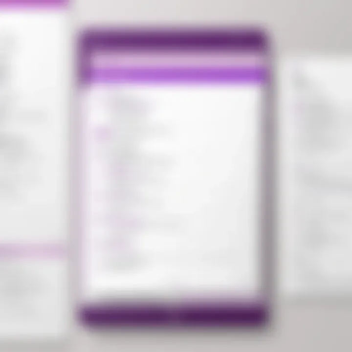 Organized task lists in OneNote