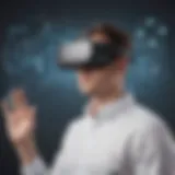 Innovative SaaS Website Concept - Virtual Reality Interface