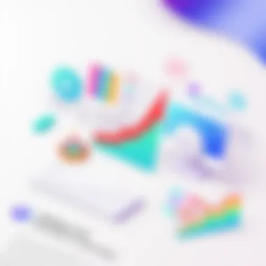 Visual representation of user engagement metrics